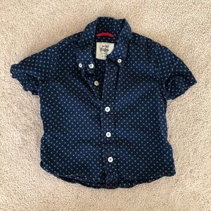 Blue star Mini Boden button down 2-3y
